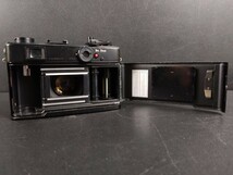 YASHICA ヤシカ ELECTRO35 CC フィルムカメラ COLOR-YASHINON DX 1:1.8 f=35mm ブラック 現状品 動作未確認_画像8