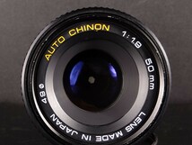 CHINON チノン AUTO CHINON 1:1.9 50mm レンズ カメラ 現状品 動作未確認_画像5