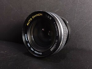 CHINON チノン AUTO CHINON 1:2.8 f=28mm レンズ カメラ 現状品 動作未確認