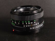 Canon キヤノン CANON LENS FD 50mm 1:1.8 レンズ カメラ 現状品 動作未確認_画像5