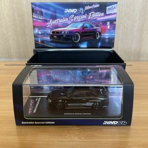 チェイス Chase Inno 1/64 日産スカイラインGT-R R34 Z-Tune ブラック ENDGAME オーストラリア 限定モデル Australia Limited Edition