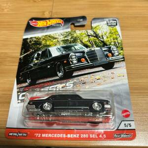 ① ホット ウィール Hot Wheels Mercedes Benz 280 SEL メルセデス ベンツ 4.5 Modern Classics GJP97 