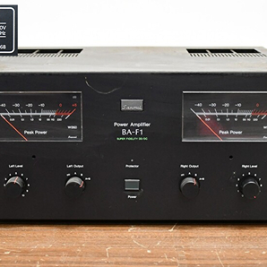 EY3-68【ジャンク品】SANSUI サンスイ パワーアンプ BA-F1 | アンプ オーディオ機器 音響機器 保管品の画像1