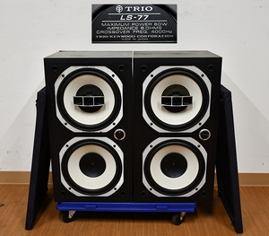 EY3-80 現状品 音出確認済 TRIO トリオ スピーカー ペア LS-77 | オーディオ機器 音響機器 | 保管品