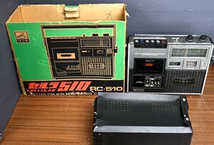 NY3-95【ジャンク品】Victor　CELLULAR510　ラジカセ　RC-510　セルラ　ビクター　ラジオカセットレコーダー　中古品　保管品