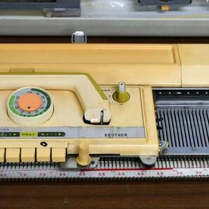 EY3-54 現状品 BROTHER ブラザー 編み機 KH-851 パリエ5 / カラーチェンジャー KHC-800 | 手工芸 手芸 編み物 | 動作未確認 保管品の画像3