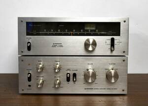 EY3-71 現状品 音出確認済 PIONEER パイオニア アンプ SA-6300 / チューナー TX-6300 | オーディオ機器 音響機器 保管品