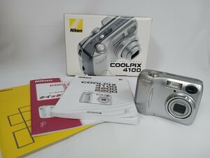 Nikon ニコン COOLPIX 4100 ZOOM NIKKOR 5.8-17.4mm 1:2.8-4.9 か2