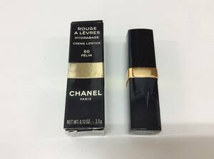 S1319　未使用 CHANEL シャネル イドゥラ バーズ 50 口紅 FELIN フェリン リップ HYDRABASE 長期保管品