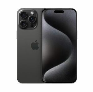 新品未開封 iPhone15 pro Max 256GB SIMフリー ブラックチタニウム Apple一括購入