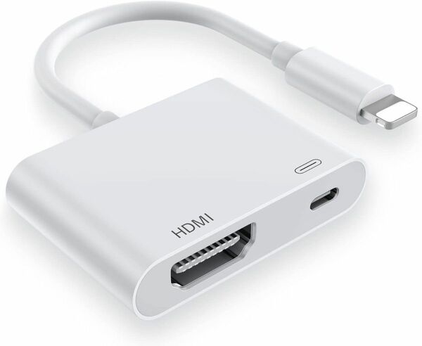 i-Phone HDMI変換ケーブル i-Phone用avアダプタ iphone用テレビ hdmi