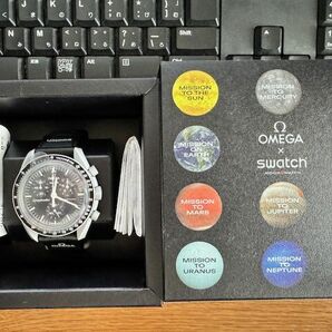 OMEGA×Swatchオメガ×スウォッチ ミッショントゥザムーン 未使用品 阪急梅田店購入品の画像2