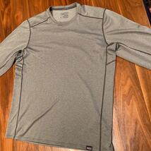 Patagonia capilene baselayer midweight T polartec size M パタゴニア キャプリーン ベースレイヤー ミッドウェイト ポーラテック ロンT _画像5