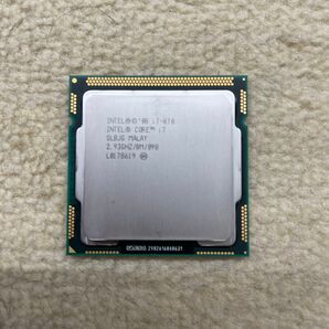 デスクトップ用 CPU Core i7 -870 2.93GHZ/8M インテル