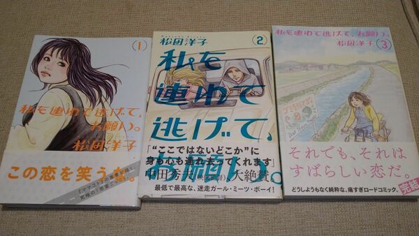 松田洋子　私を連れて逃げてお願い　全３巻