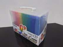 即決　希少　当時物　送料無料　新品未開封品　ビクター　VHS HG スケルトン　１０本セット　外装フィルム未剥がし品_画像6