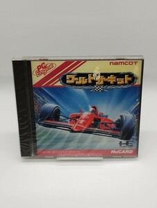 【新品未開封】ワールドサーキット NC91004 HuCARD PCエンジン PC Engine PCE NEC