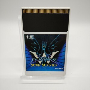 PCエンジン ダブルダンジョン DOUBLE DUNGEONS NCS89006 HuCARD 【動作確認済】 PC Engine PCE NECの画像5