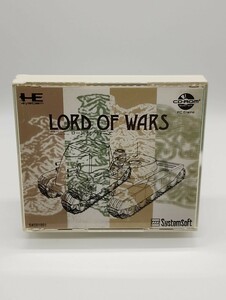 PCエンジン ロード オブ ウォーズ LORA OF WARS SACD1001 CD-ROM 【動作確認済】 PC Engine PCE