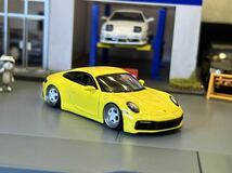 MINIGT 1/64 ポルシェ　911 カレラ　イエロー　スタンス　ユーロ　カスタム　USDM stance VIP ユーロ　ランボルギーニ　フェラーリ_画像6