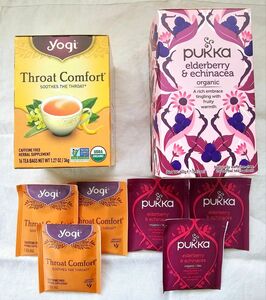 Yogi tea & Pukka tea 　お試しセット