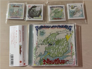 一回再生のみ美品　特典有シリアルナンバー有　SEKAI NO OWARI 7thオリジナルアルバム Nautilus 通常盤CD缶バッジ4個セット　セカオワ