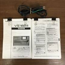 『通電確認のみ・ジャンク品扱い』Roland MTR V・Studio VS-1824CD 電源コード・ソフトケース付き 現状品/レコーディング/作曲/録音_画像10