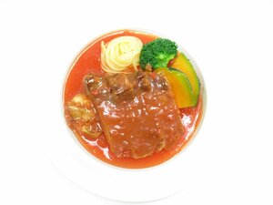 ★【直接引取不可】 食品サンプル ディスプレイ チキングリル トマトソース トマト煮 鶏肉 ステーキ 肉 惣菜 おかず 一品 見本品 料理模型