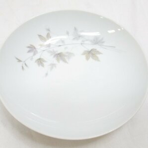 ★【直接引取不可】 ノリタケ Noritake チャイナ China 大皿 4枚 セット 紅葉柄 もみじ柄 HARWOOD 6312 食器 皿 ディナープレート 丸皿の画像7