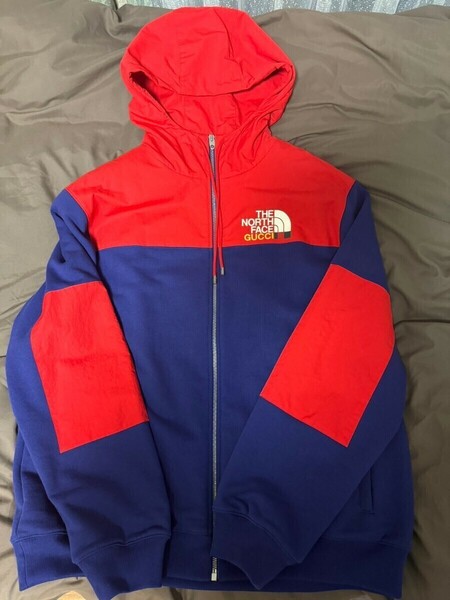 GUCCI × THE NORTH FACE グッチ×ザノースフェイス ブルゾン パーカー ジャケット タグ付き　メンズサイズL