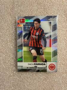 【貴重】199枚限定 鎌田大地 パラレル Topps Chrome 2021 BUNDESLIGA フランクフルト 日本代表