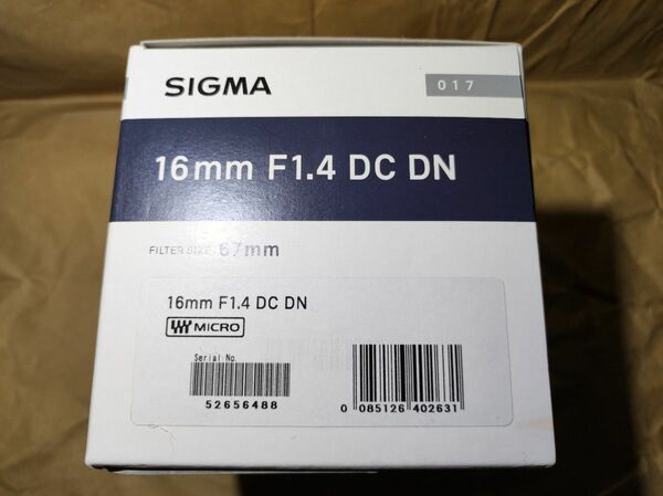 【週末値下げ】SIGMA 16mm f1.4 MFT m43 マイクロフォーサーズ