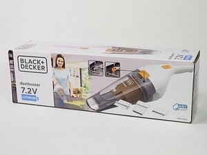 富士屋◆1円スタート◆ブラック&デッカー BLACK＆DECKER 乾湿両用リチウムダストバスター WDC215O ハンディクリーナー 未使用