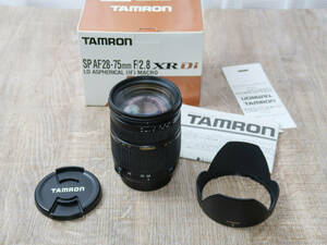 ★　タムロン TAMRON SP AF 28-75mm F2.8 ASPHERICAL XR Di LD IF MACRO A09 NIKON （A09NⅡ）ニコン フルサイズ対応