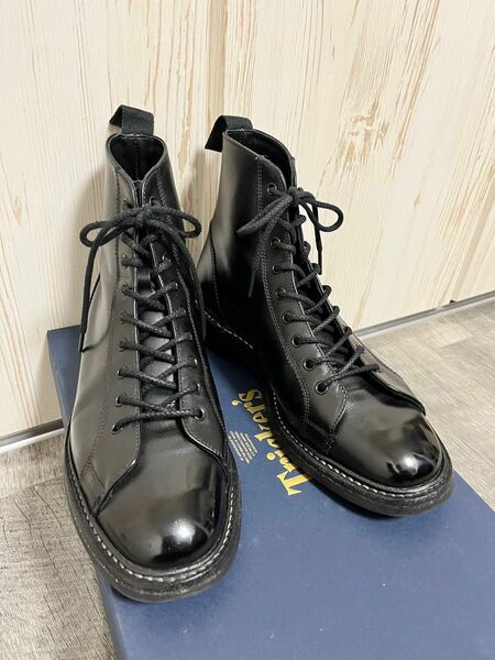 希少美品 Tricker’s 9ホール モンキーブーツ UK6.5 M6087