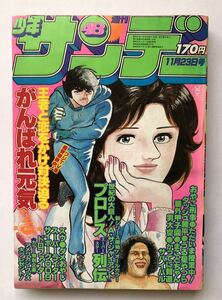 週刊少年サンデー　1980年48号　11月23日号　小学館　うる星やつら まことちゃん　サイボーグ009 ダメおやじ　ズウ　男大空　がんばれ元気