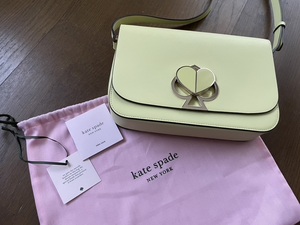 Kate Spade Nicola ケイトスペード ニコラ ツイストロック ミディアムショルダーバッグ レモンソルベ イエロー