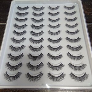  new goods free shipping eyelashes extensions Karl 20 pair normal ~ length . false eyelashes 