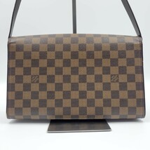 【1円スタート】 LOUIS VUITTON ルイヴィトン ショルダーバッグ ダミエ トライベッカ カレ セミショルダー 斜め掛け 保存袋付き_画像8