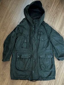 engineered garments × Barbour zip parka