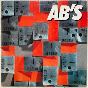 【見本盤/1stPress/極美盤】AB'S エービーズ / AB's 芳野藤丸 松下誠 安藤芳彦 渡部直樹 岡本敦男 1983年 ALFA MOON-28007 CITY POP 和モノ