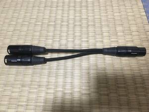 ADL iHP-4F3 ヘッドホンリケーブルアダプタ－ XLR バランス接続 3Pin-4Pin変換ケーブル フルテック FURUTECH