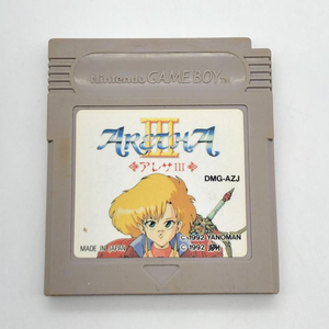 動作品 GB アレサ 3 ARETHA III ゲームボーイ GAMEBOY DMG-AZJ Nintendo 箱・説なし