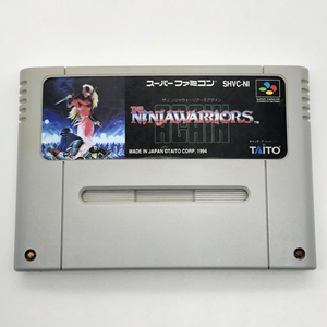 動作品 SFC ザ ニンジャウォーリアーズ アゲイン THE NINJA WARRIORS AGAIN タイトー TAITO SHVC-NI スーパーファミコン 箱・説なし レア