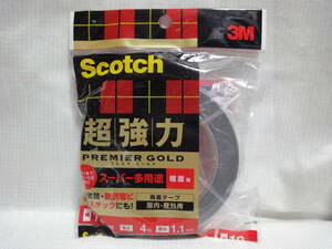 ◆即決有◆ 3M スコッチ 超強力両面テープ プレミアゴールド スーパー多用途 粗面用 SPR-19 /未開封