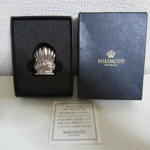 MIKIMOTO ミキモト メッセージスタンド 写真立て カードホルダー 真珠の画像1