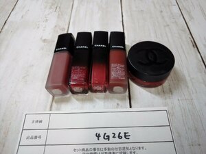 コスメ 《未使用品あり》 CHANEL シャネル 5点 ルージュアリュールラック インクほか 4G26E 【60】