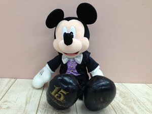 ◇ディズニー TDS ミッキーマウス ぬいぐるみ タグ付き 15周年 ビッグバンドビート 5P18 【80】