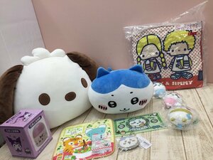 ◇キャラクター 《大量セット》《未開封品あり》ポチャッコ ちいかわ クロミ ぬいぐるみ クッションほか 10点 5X38 【大型】