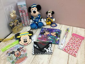 ◇ディズニー 《大量セット》《未開封品あり》ミッキー＆ミニー 10点 ぬいぐるみ ステンレスボトルほか 5X44 【80】